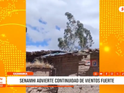 Cajamarca: Senamhi advierte continuidad de vientos fuertes