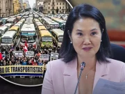 Keiko Fujimori anuncia subsidio de hasta 20 % para transportistas
