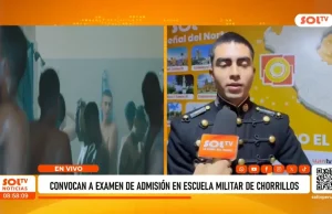 Trujillo: Escuela Militar de Chorrillos promueve admisión 2027 para jóvenes de todo el norte