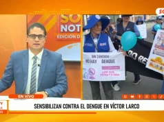 Trujillo: sensibilizan contra el dengue en Víctor Larco