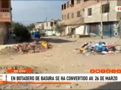Trujillo: Avenida 26 de Marzo se convierte en botadero de basura y preocupa a vecinos