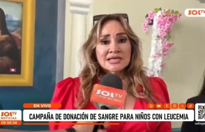 Trujillo impulsa campaña de donación de sangre para ayudar a niños con leucemia