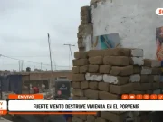 Trujillo: fuerte viento destruye vivienda en El Porvenir