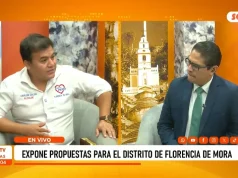 Carlos Calua propone renovar pistas, cámaras con inteligencia artificial y serenazgo para Florencia de Mora