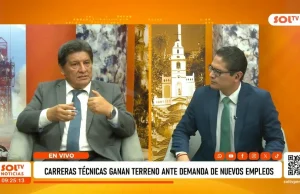 Senati destaca formación dual y alta demanda de técnicos en el mercado laboral