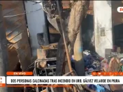 Piura: padre e hijo mueren calcinados tras voraz incendio en su vivienda