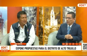 Danilo Polo plantea nueva comisaría y obras de servicios básicos para Alto Trujillo