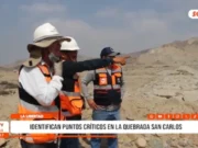 Trujillo: identifican puntos críticos en la quebrada San Carlos