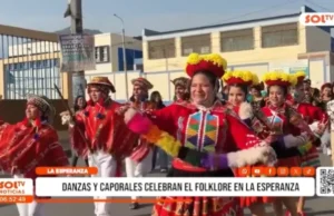 La Esperanza celebra el folklore con danzas y caporales en “Esperanza, Cultura Viva”