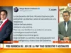 Diego Bazán pide cambio del jefe policial tras ola de inseguridad en La Libertad