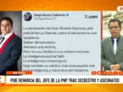 Diego Bazán pide cambio del jefe policial tras ola de inseguridad en La Libertad