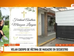 Velan a víctimas de masacre durante secuestro de empresario minero en Trujillo
