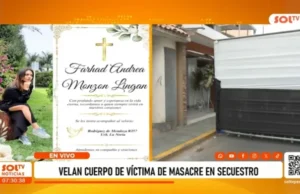 Velan a víctimas de masacre durante secuestro de empresario minero en Trujillo