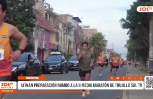 Trujillo calienta motores rumbo a la II Media Maratón Sol TV