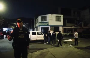 Lima: hombre mata a su esposa y su hijo de 22 años a balazos
