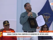 Trujillo: donan terreno para Compañía de Bomberos de Víctor Larco