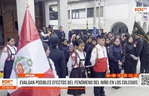 Áncash: evalúan posibles efectos del fenómeno El Niño en colegios