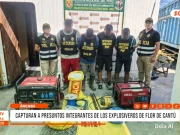 Áncash: capturan a presuntos integrantes de ‘Los Explosiveros de Flor de Cantú’