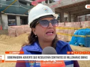 La Libertad: gobernadora advierte que resolverán contratos de millonarias obras