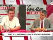 “Hay que darle al Gobierno facultades legislativas en materia de seguridad ciudadana y prevención frente al Niño, lo demás hay que revisarlo” – Harvey Colchado, segundo vicepresidente de la Cámara de Diputados y exjefe de la Diviac