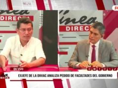 “Hay que darle al Gobierno facultades legislativas en materia de seguridad ciudadana y prevención frente al Niño, lo demás hay que revisarlo” – Harvey Colchado, segundo vicepresidente de la Cámara de Diputados y exjefe de la Diviac