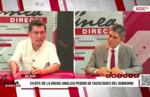 “Hay que darle al Gobierno facultades legislativas en materia de seguridad ciudadana y prevención frente al Niño, lo demás hay que revisarlo” – Harvey Colchado, segundo vicepresidente de la Cámara de Diputados y exjefe de la Diviac