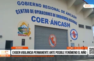 Huaraz: exigen vigilancia permanente ante posible fenómeno El Niño