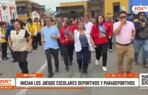 Trujillo: arrancan Juegos Escolares con 4000 estudiantes