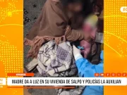 La Libertad: madre da a luz en su vivienda de Salpo y policías la auxilian