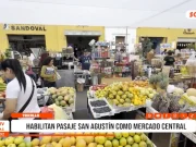 Trujillo: habilitan pasaje San Agustín como mercado central