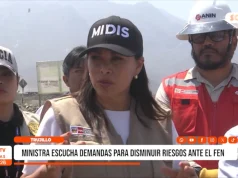 Trujillo: ministra escucha demandas para disminuir riesgos ante el FEN