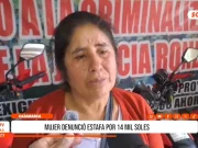 Cajamarca: mujer denunció estafa por 14 mil soles