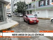Aniego afecta pleno centro de Chiclayo desde el sábado