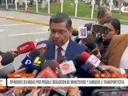 Lima: opiniones dividas por posible reducción de ministerios y subsidio a transportistas