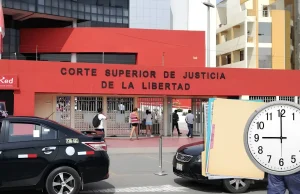 Trujillo: jornada judicial atenderá procesos durante 24 horas