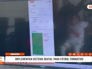 Deportes: implementan sistema digital para fútbol formativo