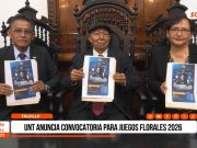Trujillo: UNT anuncia convocatoria para Juegos Florales 2026