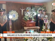 Chiclayo: familiares de policía asesinado en Guadalupe exigen justicia