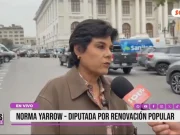 «Si la presidenta Fujimori quiere poner mano dura contra el crimen, mañana con un decreto supremo puede hacer lo que quiera»: Norma Yarrow, diputada por Renovación Popular