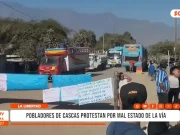 Cascas: pobladores bloquean carretera por mal estado de vía