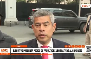 Lima: Ejecutivo presenta pedido de facultades legislativas al Congreso