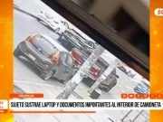 Trujillo: sujeto sustrae laptop y documentos importantes al interior de camioneta