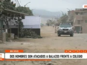 Alto Trujillo: balacera frente a colegio deja un muerto y un herido
