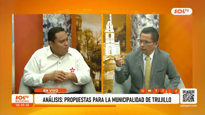 Luis Zavala plantea shock de seguridad de 90 días y 1000 cámaras para Trujillo
