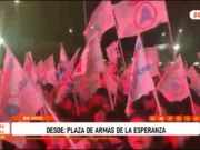 Wilmer Sánchez cierra campaña de APP con mitin en La Esperanza