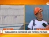 Trujillo: Obreros de nueva sede del GORE La Libertad protestan por falta de pago