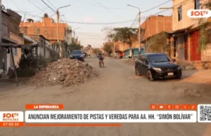 Trujillo: anuncian mejoramiento de pistas y veredas para AA. HH. “Simón Bolívar”