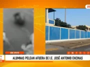 Pelea entre escolares afuera de colegio José Antonio Encinas genera preocupación en Buenos Aires
