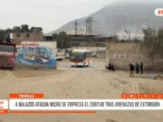 Trujillo: A balazos atacan micro de E.T. ‘El Cortijo’ tras amenazas de extorsión