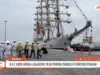 B.A.P. Unión arriba a Salaverry en su primera parada en territorio peruano